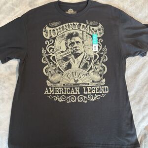 Johnny Cash American Legend Sun Records Tribute T-Shirt XL 46/48 Nashville